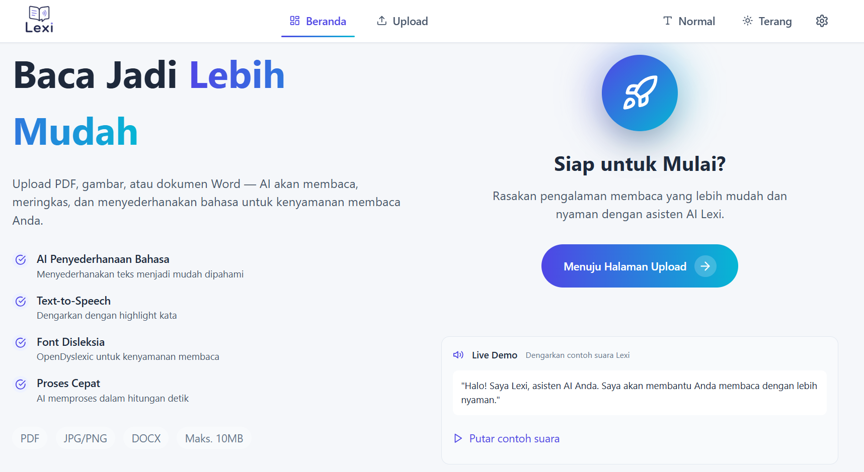 Lexi AI Assistant