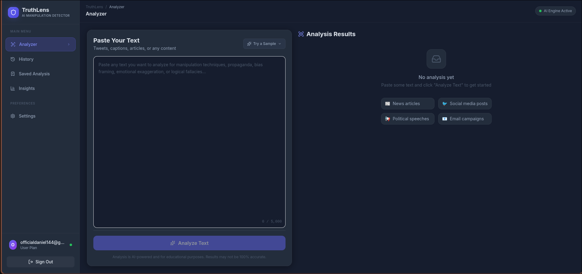 TruthLens AI